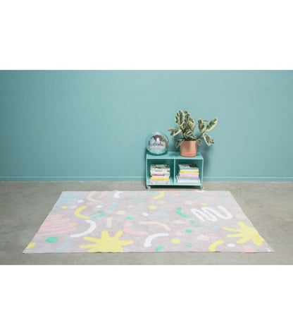 Lorena Canals Rug - Happy Party (4'7" x 6'7")