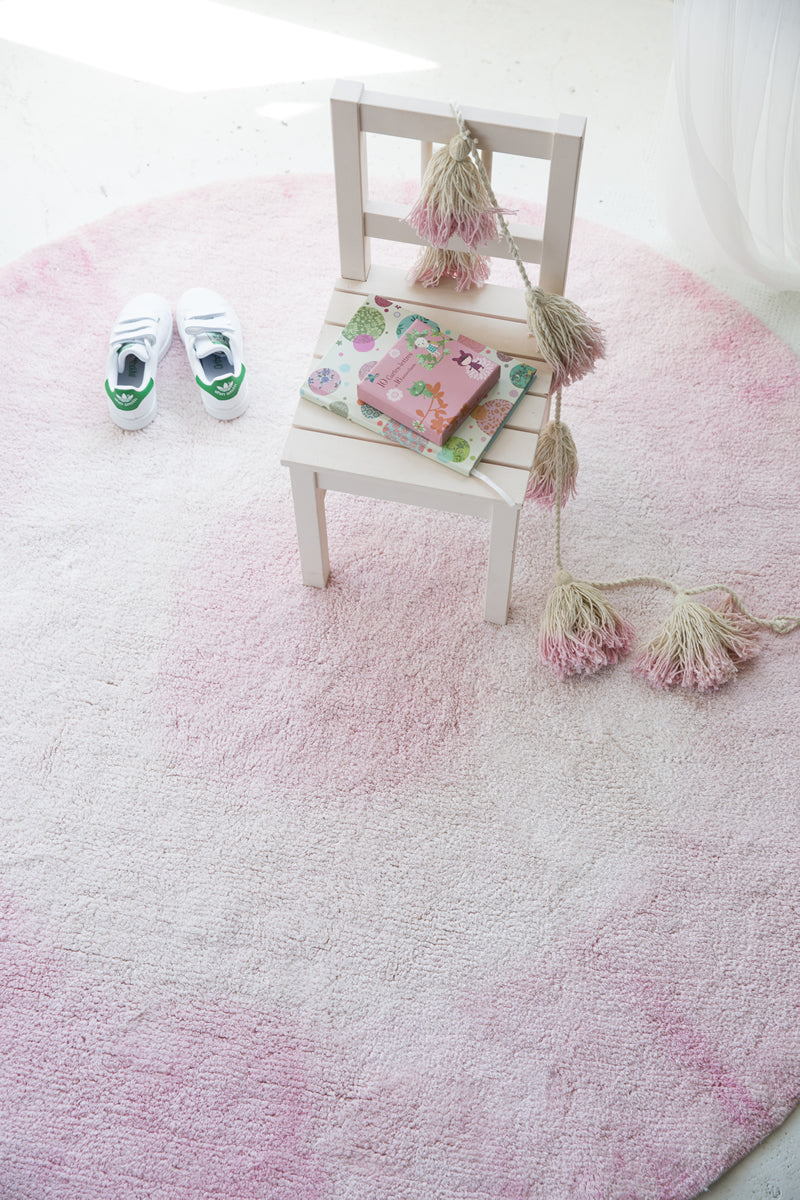 Lorena Canals Tie-Dye Rug - Pink (4' 11'')