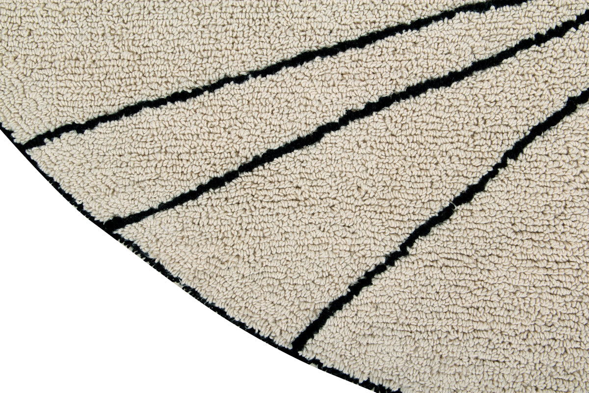 Lorena Canals Trace Rug - Beige (5' 3'')