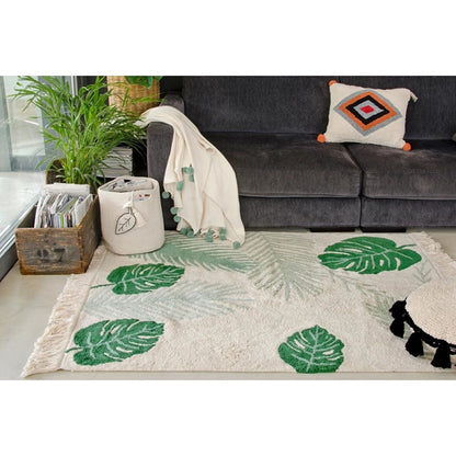 Lorena Canals Tropical Rug - Green (4' 7'' x 6' 7'')