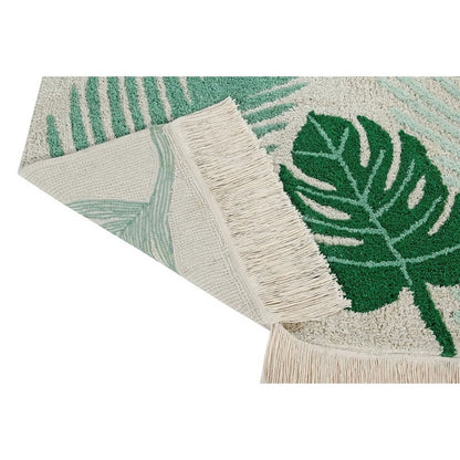 Lorena Canals Tropical Rug - Green (4' 7'' x 6' 7'')