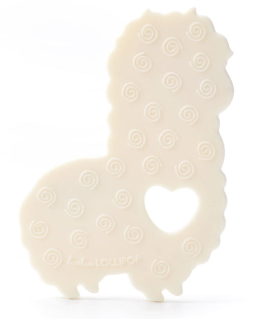 Loulou Lollipop Silicone Teether - Llama