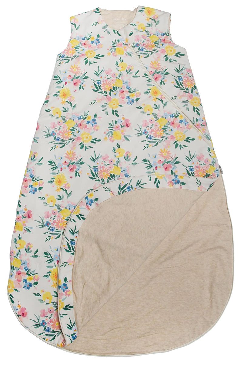 Loulou Lollipop TENCEL Sleep Bag 2.5 Tog, 6-18 Months - Floral Bouquet