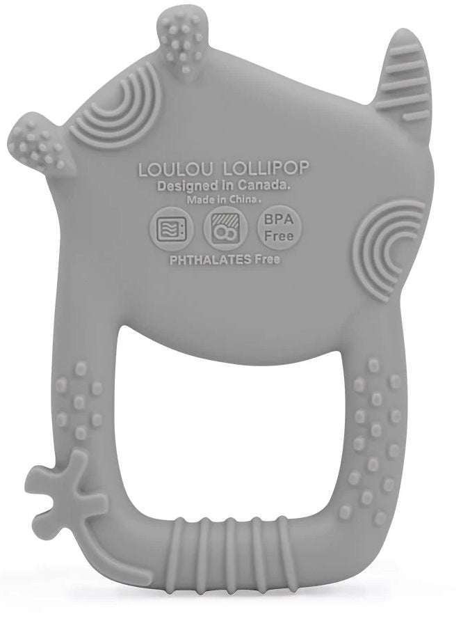 Loulou Lollipop Wild Teether - Rhino