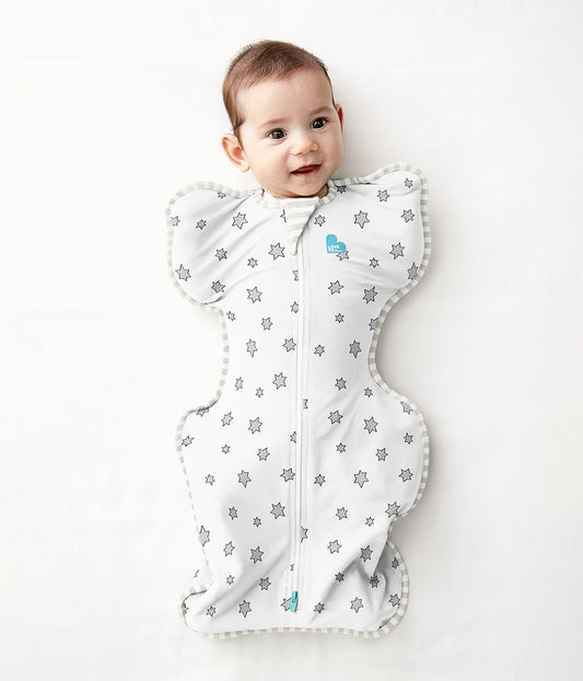 Love To Dream Swaddle UP Bamboo Lite, Newborn - Superstar Cream