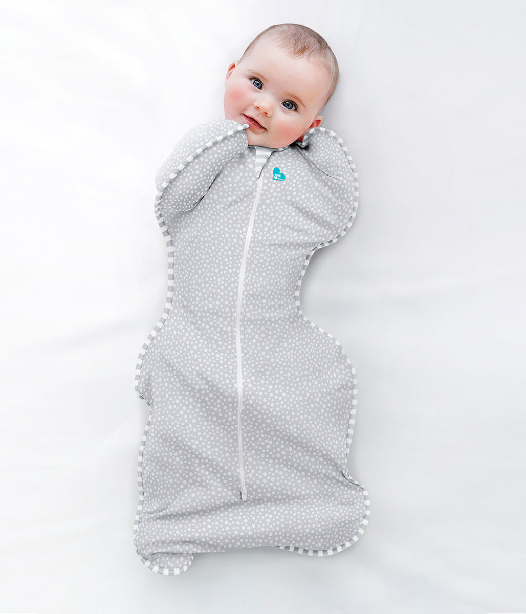 Love To Dream Swaddle UP Bamboo 1.0 TOG, Medium - Grey Dot