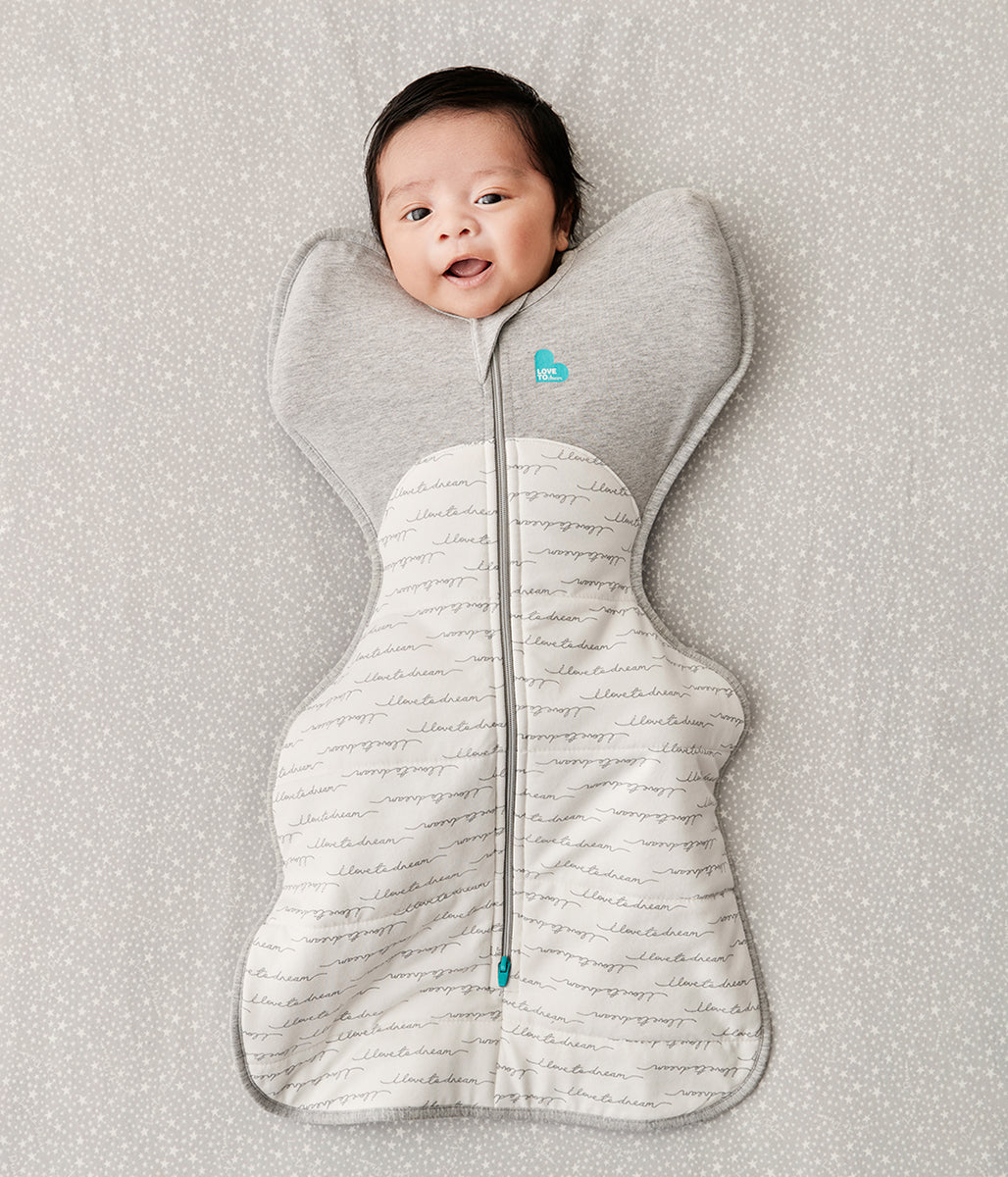 Love To Dream Swaddle UP Quilted Cotton 2.5 TOG, Newborn - Dreamer White