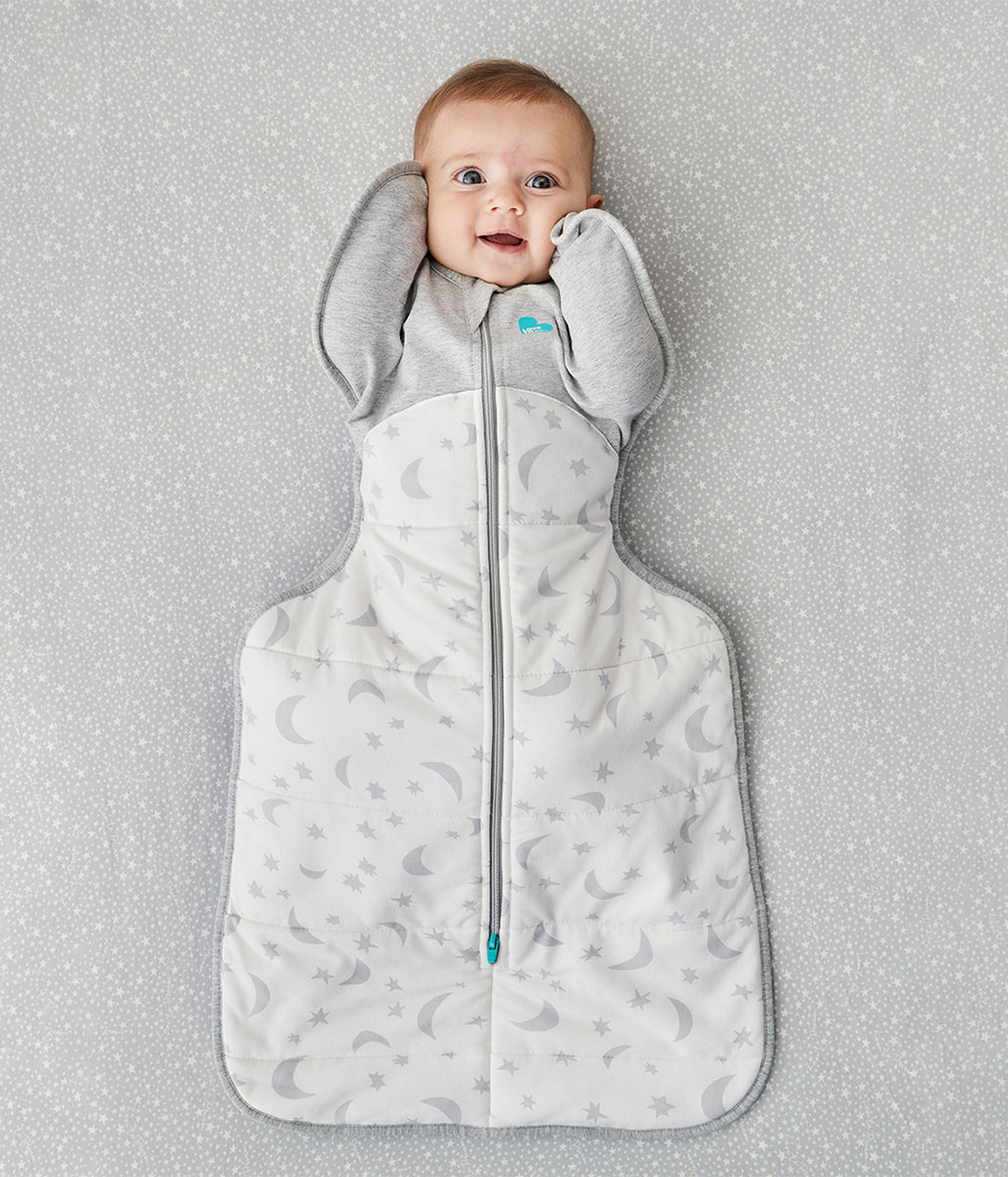 Love To Dream Swaddle UP Quilted Cotton 3.5 TOG, Medium - Moonlight White