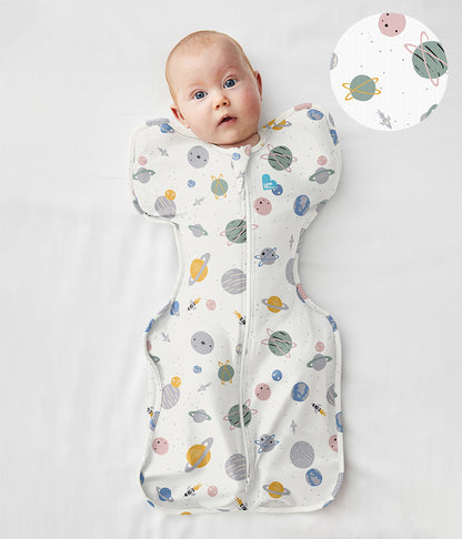 Love To Dream Swaddle UP Designer Collection Lite, Medium - Space White