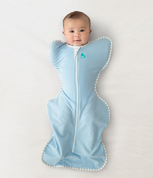 Love To Dream Swaddle UP Lite, Medium - Light Blue