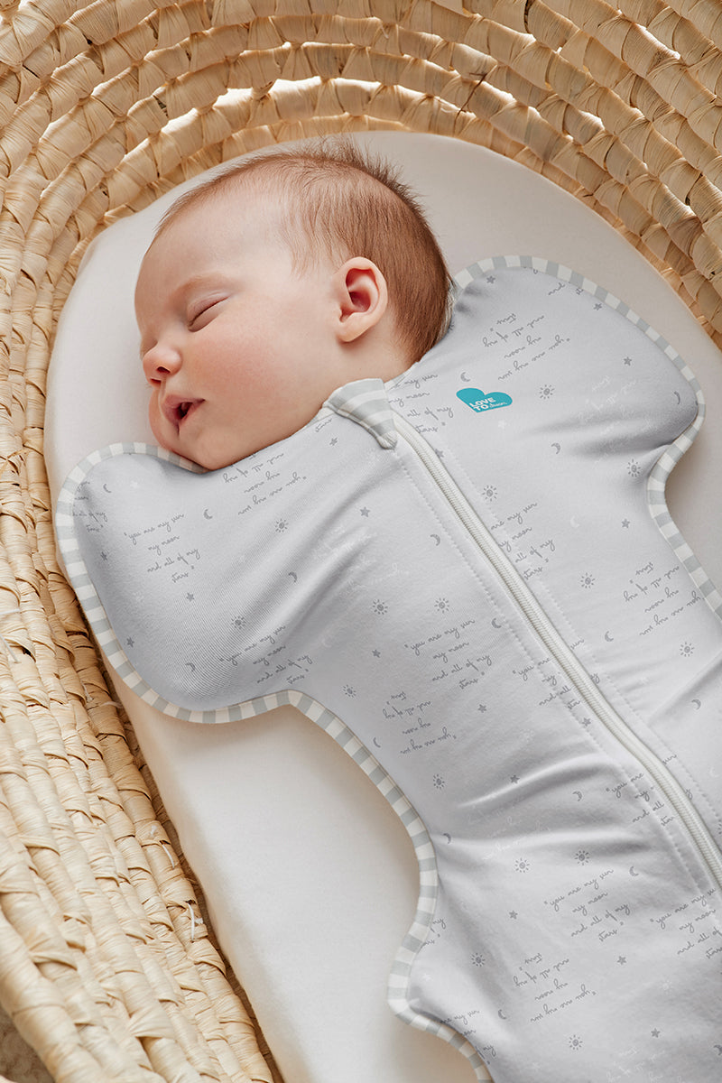 Love To Dream Swaddle UP Lite, Medium - You Are My Grey