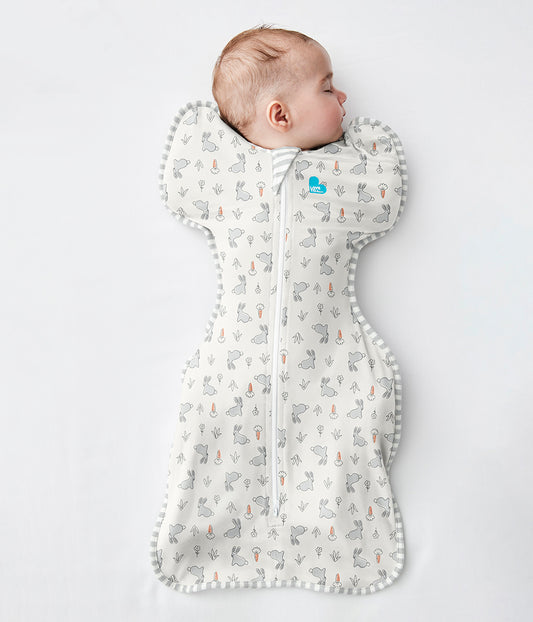 Love To Dream Swaddle UP Original 1.0 TOG, Medium - Bunny White