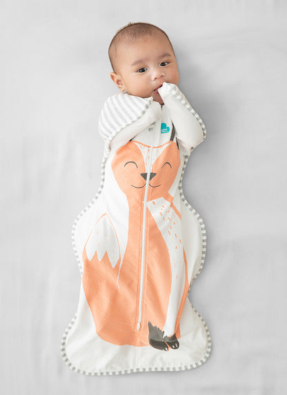 Love To Dream Swaddle UP Original 1.0 TOG, Medium - Orange Frankie Fox