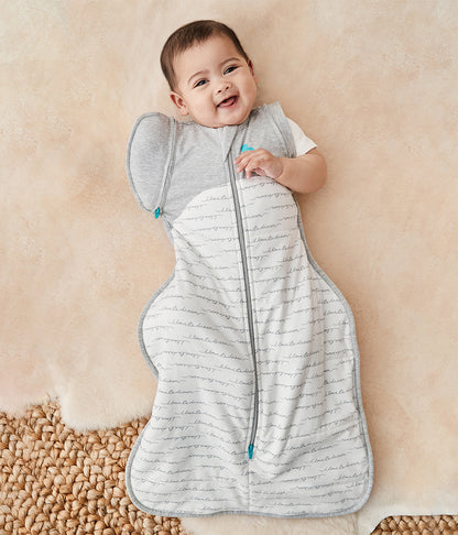 Love To Dream Swaddle UP Transition Bag Quilted Cotton 2.5 TOG, Large - Dreamer White