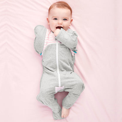 Love to Dream Swaddle UP Transition Suit, 1.0 TOG, Medium - Pink