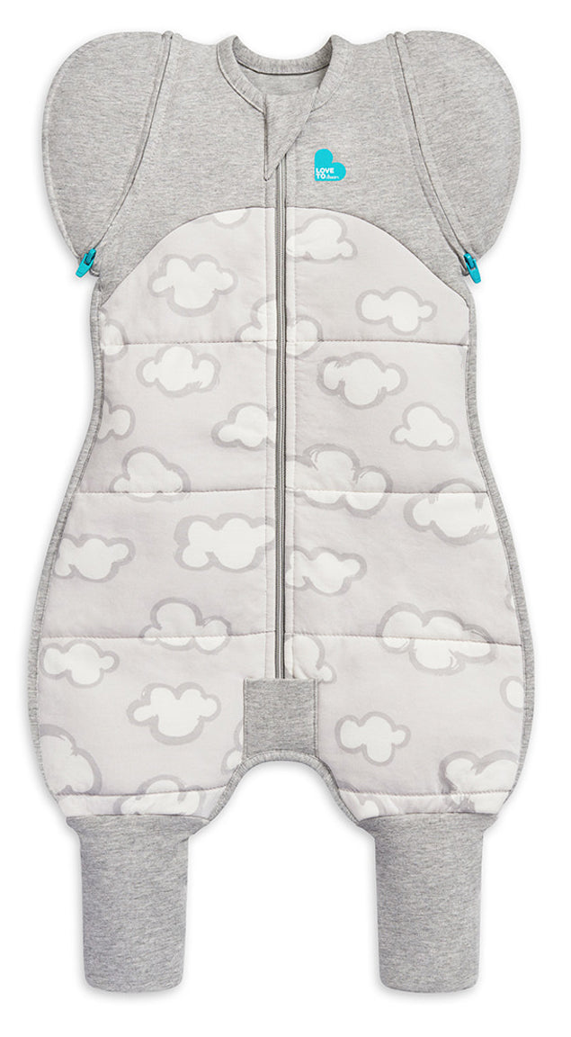 Love To Dream Swaddle UP Transition Suit Quilted Cotton 2.5 TOG, Large - Daydream Grey