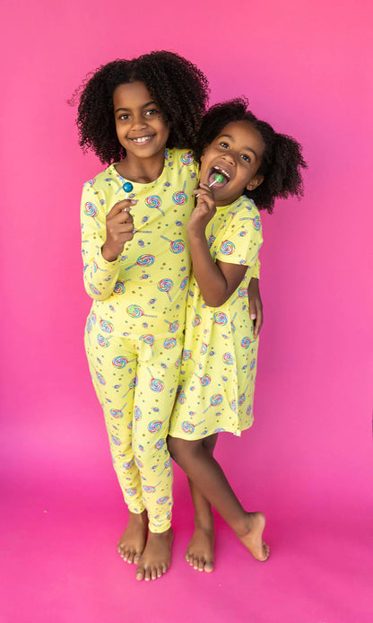 Lovey&Grink Pajamas - Rainbow Pops, 2T