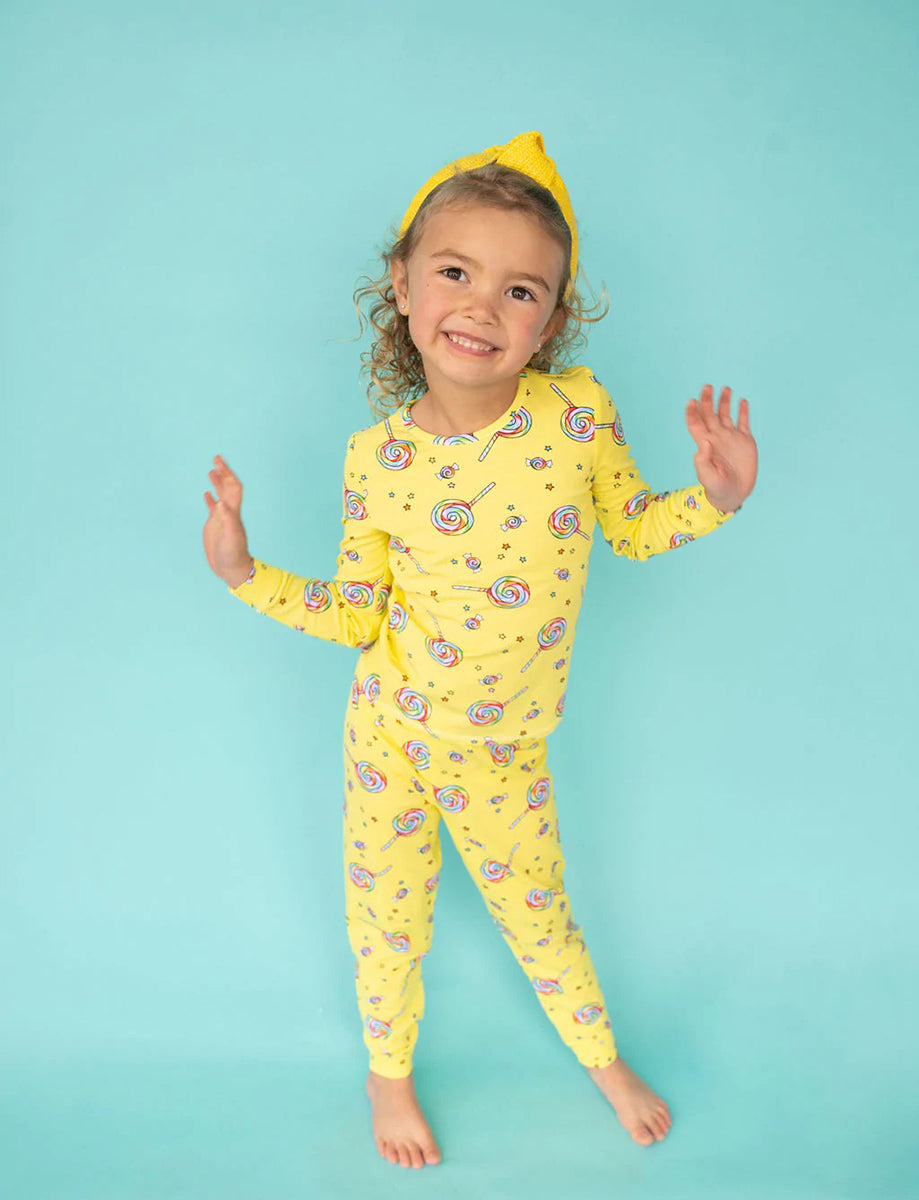 Lovey&Grink Pajamas - Rainbow Pops, 2T