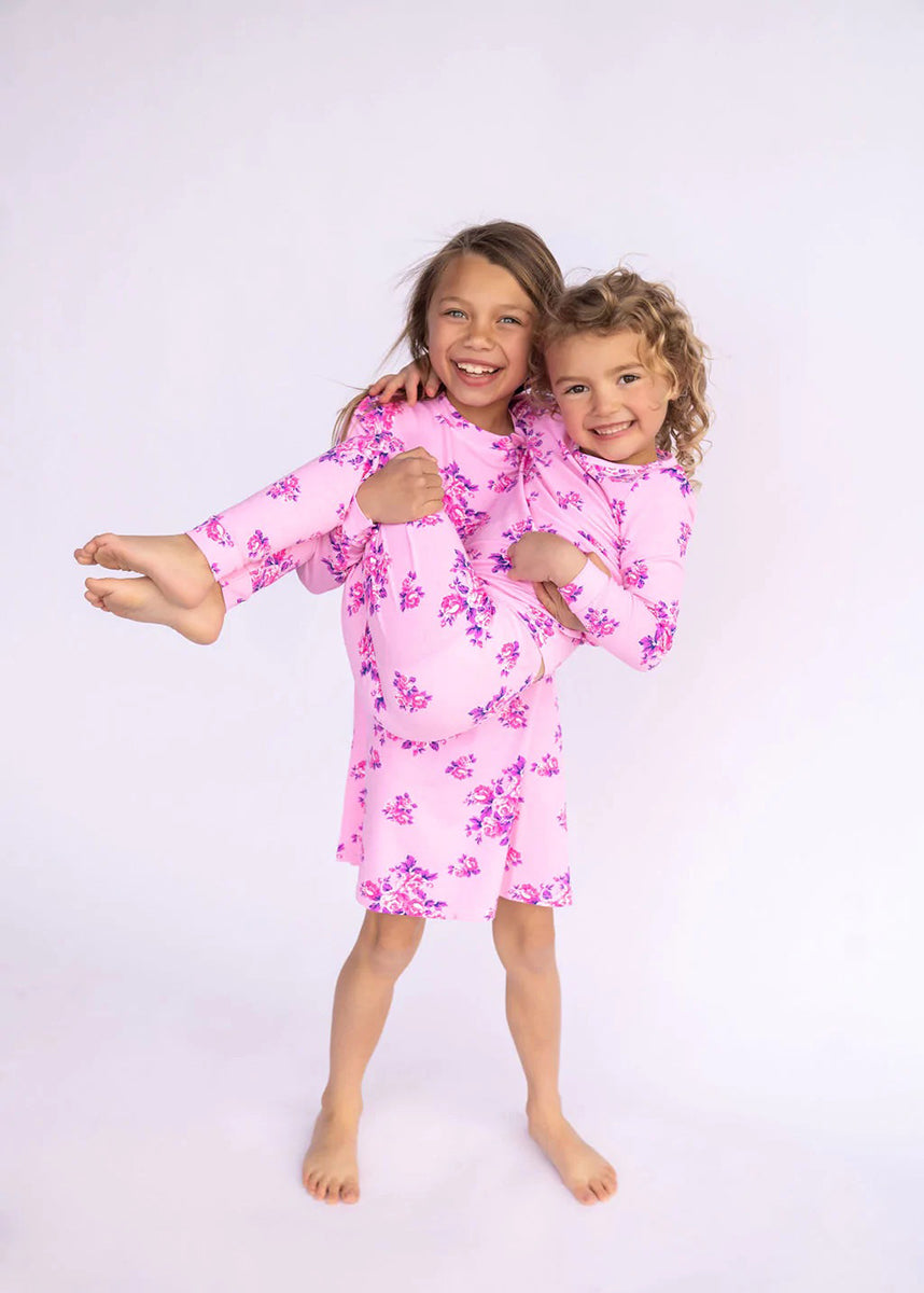 Lovey&Grink Pajamas - Sweet Floral, 2T