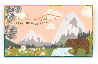 Lucy Darling Board Book - I Love The Mountains