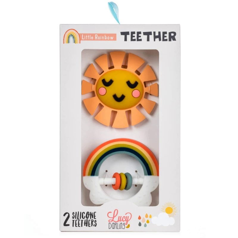 Lucy Darling Teether Toy Set - Little Rainbow