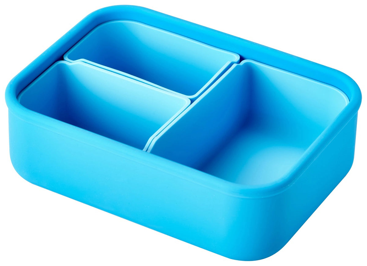 LunchBots Medium Build-A-Bento Lunch Box, 3.6 cups - Ocean