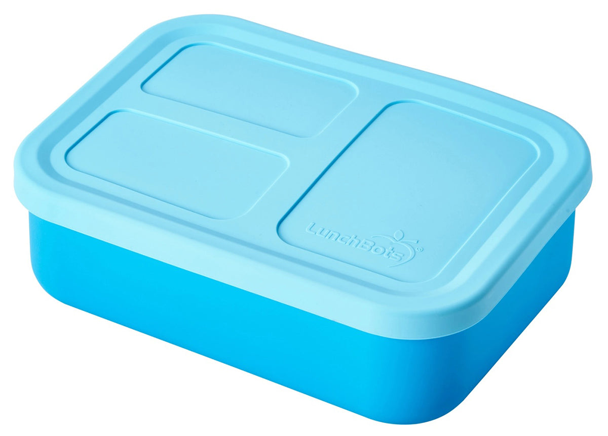 LunchBots Medium Build-A-Bento Lunch Box, 3.6 cups - Ocean