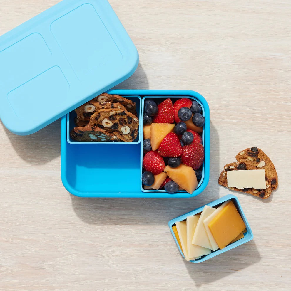 LunchBots Medium Build-A-Bento Lunch Box, 3.6 cups - Ocean