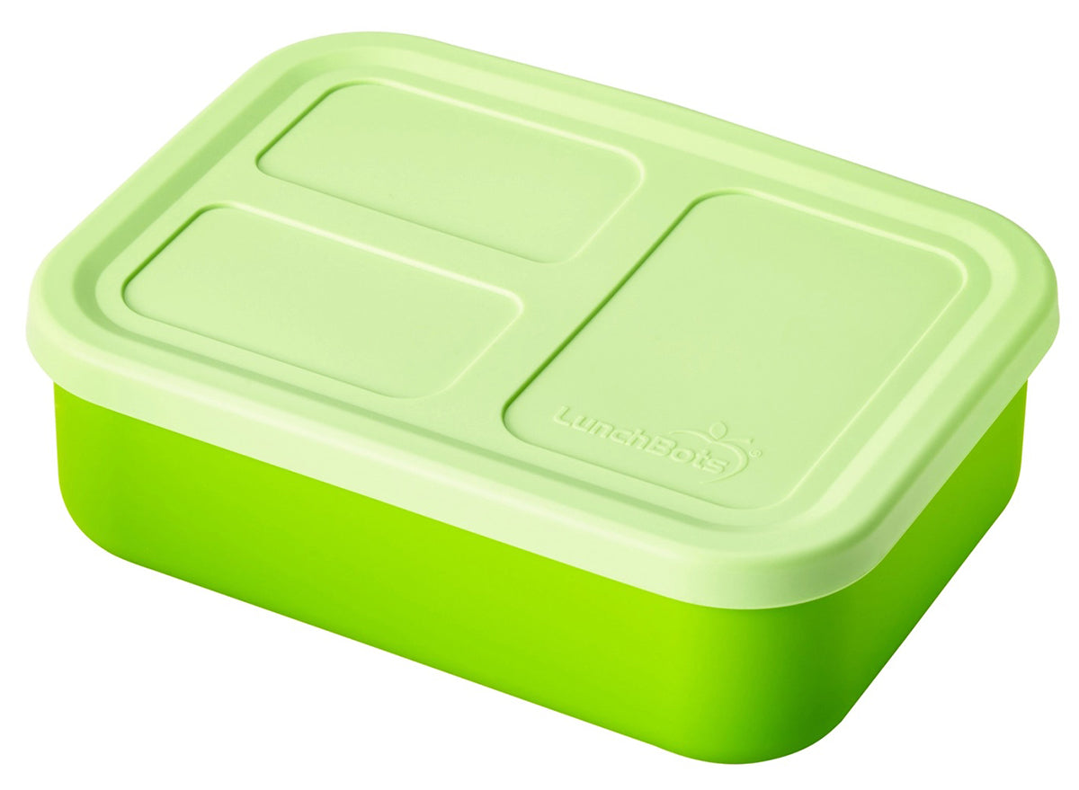 LunchBots Medium Build-A-Bento Lunch Box, 3.6 cups - Seafoam