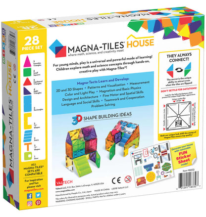 Magna-Tiles House 28-Piece Set