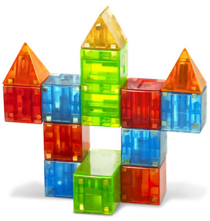 Magna-Tiles Magna-Qubix 19-Piece Set