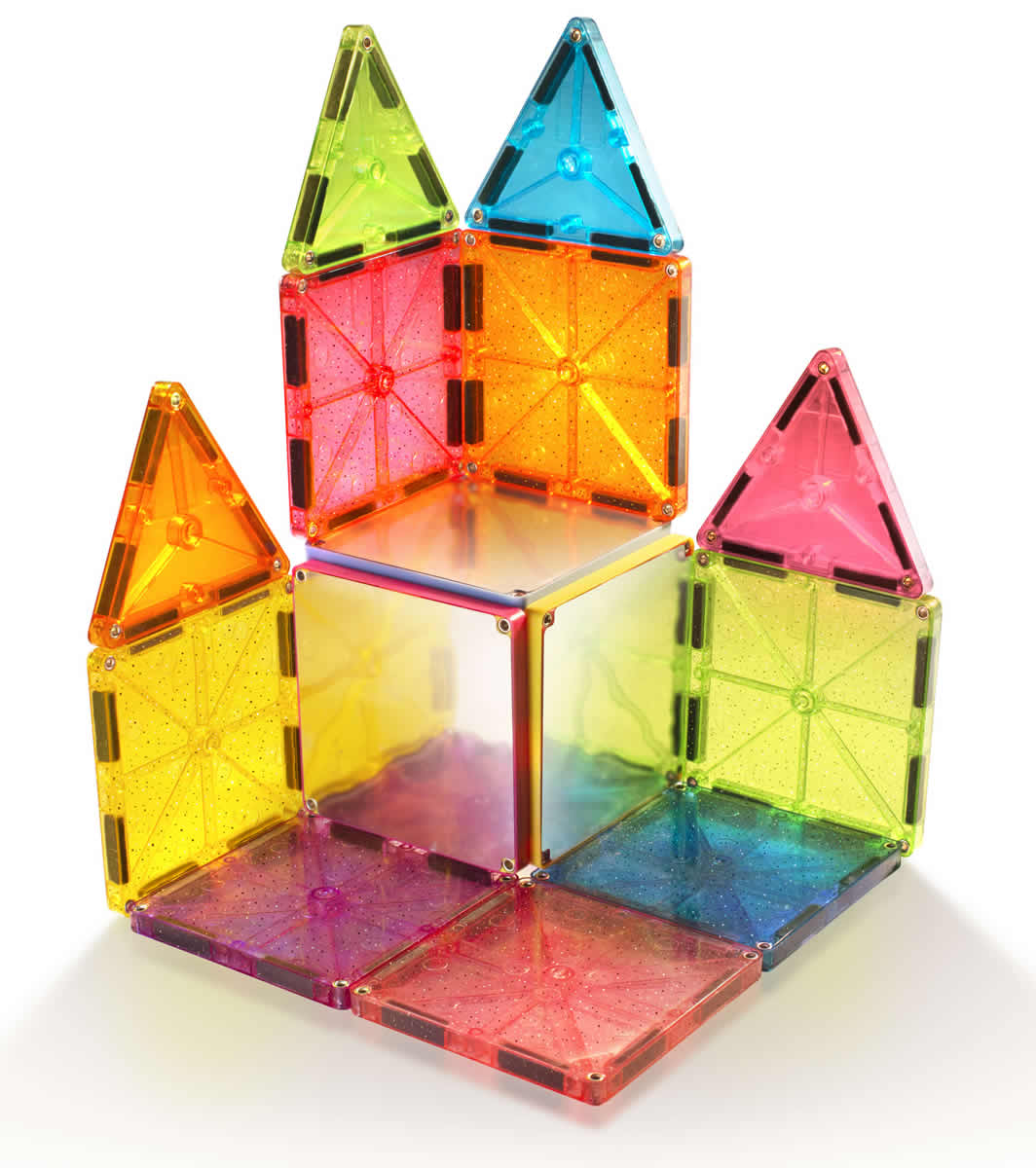 Magna-Tiles Stardust 15-Piece Set