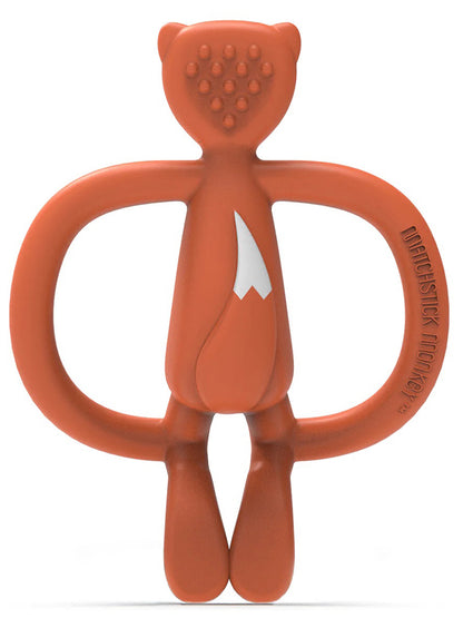 Matchstick Monkey Animal Teether - Fudge Fox