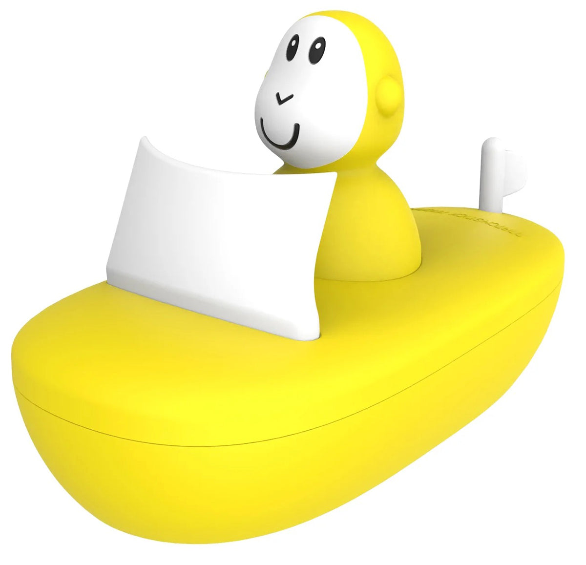 Matchstick Monkey Bathtime Boat Set - Yellow