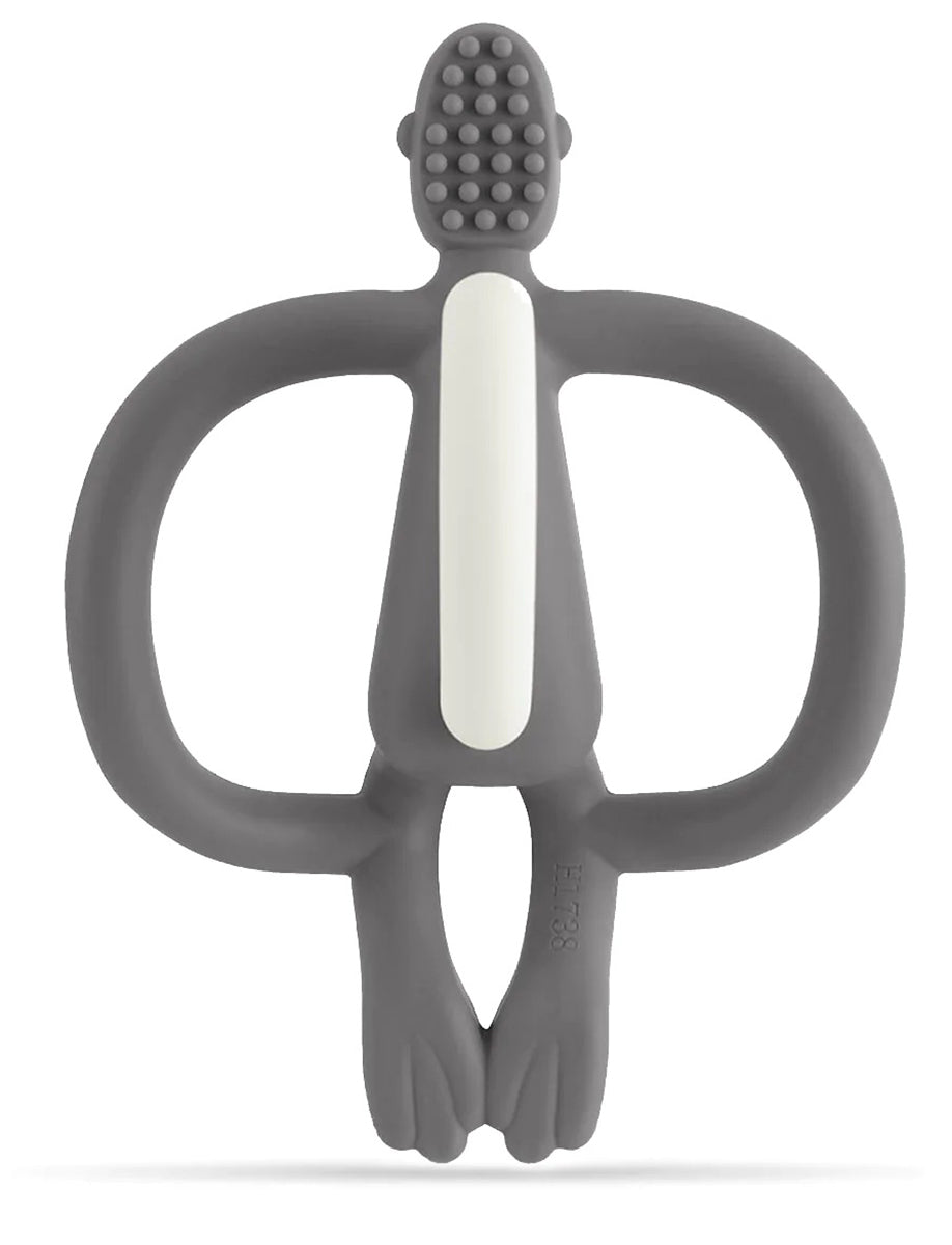 Matchstick Monkey Original Monkey Teething Toy - Gray