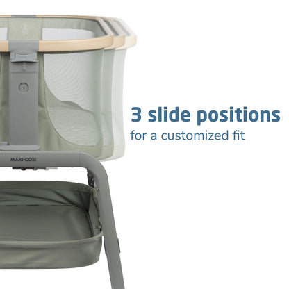 Maxi-Cosi Iora Bedside Bassinet - Classic Green