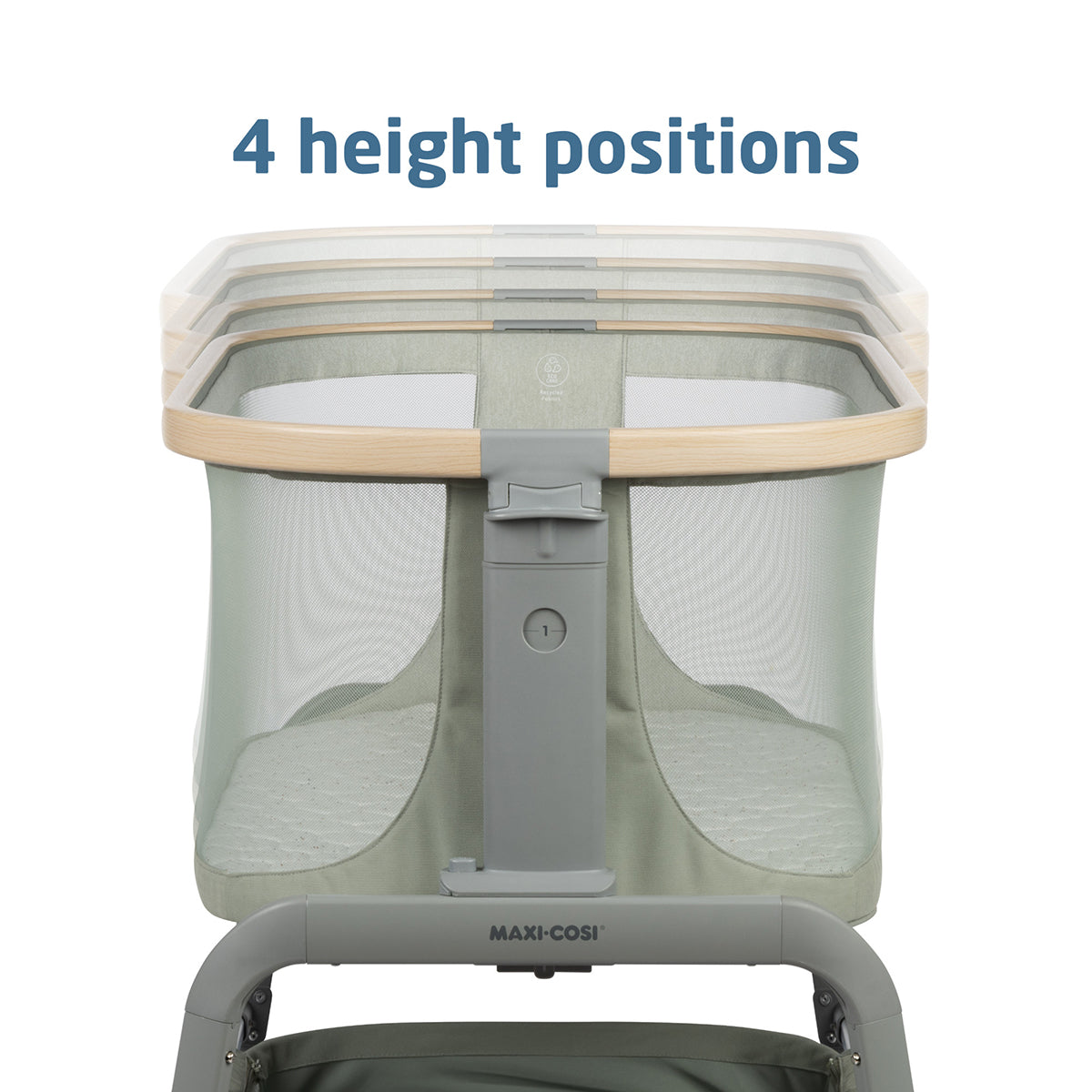 Maxi-Cosi Iora Bedside Bassinet - Classic Green