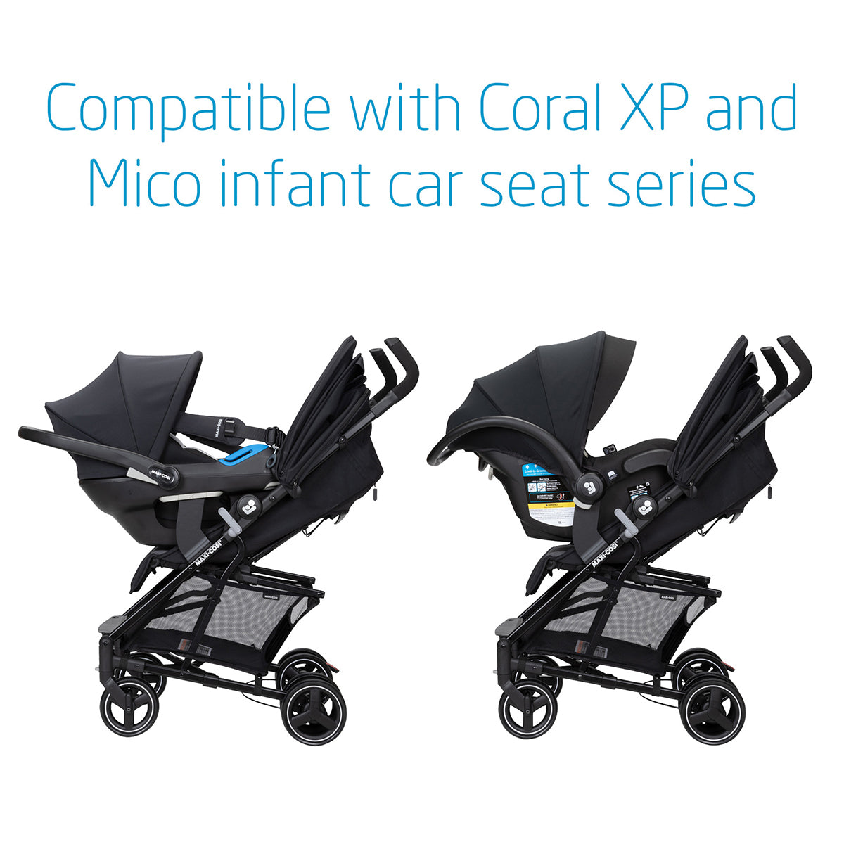 Maxi-Cosi Mara XT Ultra Compact Stroller - Essential Black