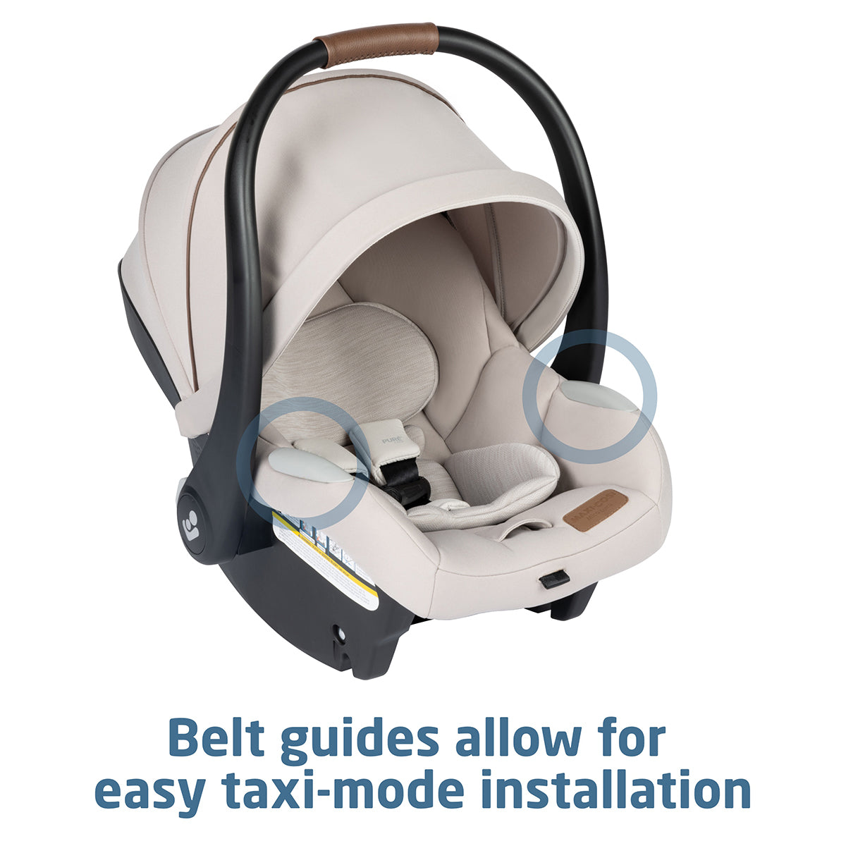 Maxi-Cosi Mico Luxe Lightweight Infant Car Seat - New Hope Tan