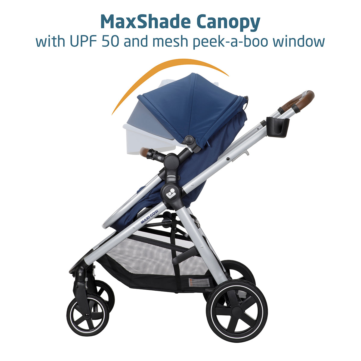 Maxi-Cosi Zelia 2 Luxe 5-in-1 Modular Travel System - New Hope Navy