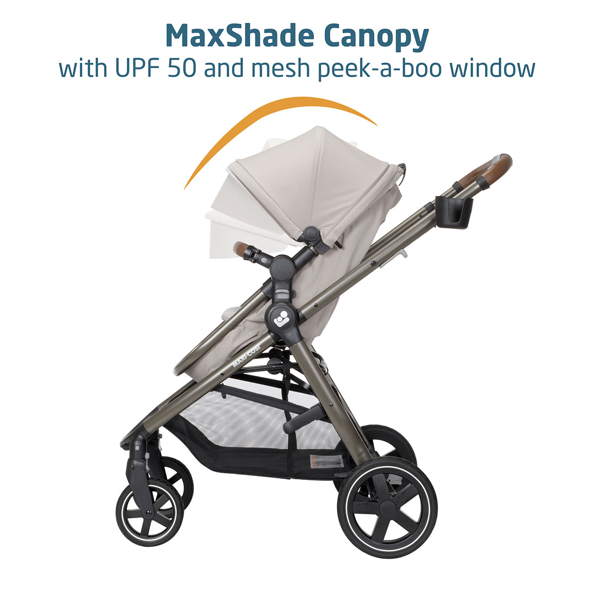 Maxi-Cosi Zelia 2 Luxe 5-in-1 Modular Travel System - New Hope Tan