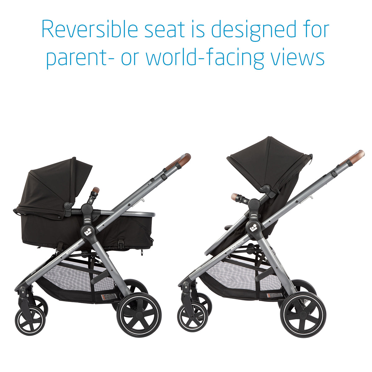 Maxi-Cosi Zelia2 Max 5-in-1 Modular Travel System - Essential Black