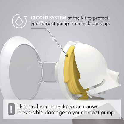 Medela PersonalFit Flex Connectors for Pump In Style with MaxFlow / Freestyle Flex