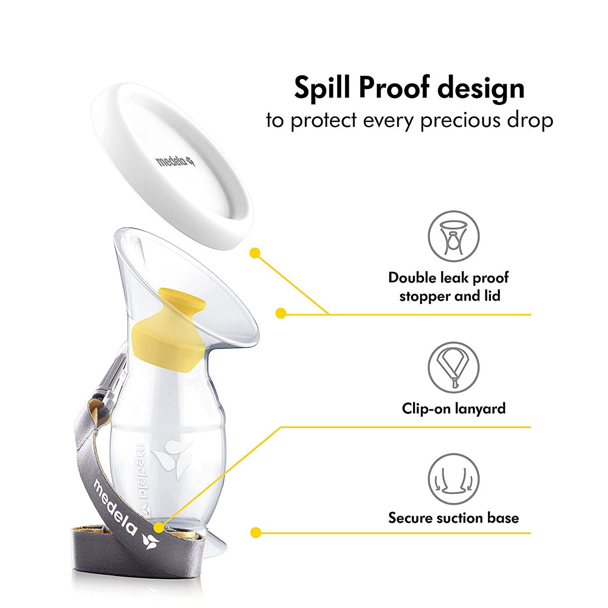 Medela Silicone Breast Milk Collector