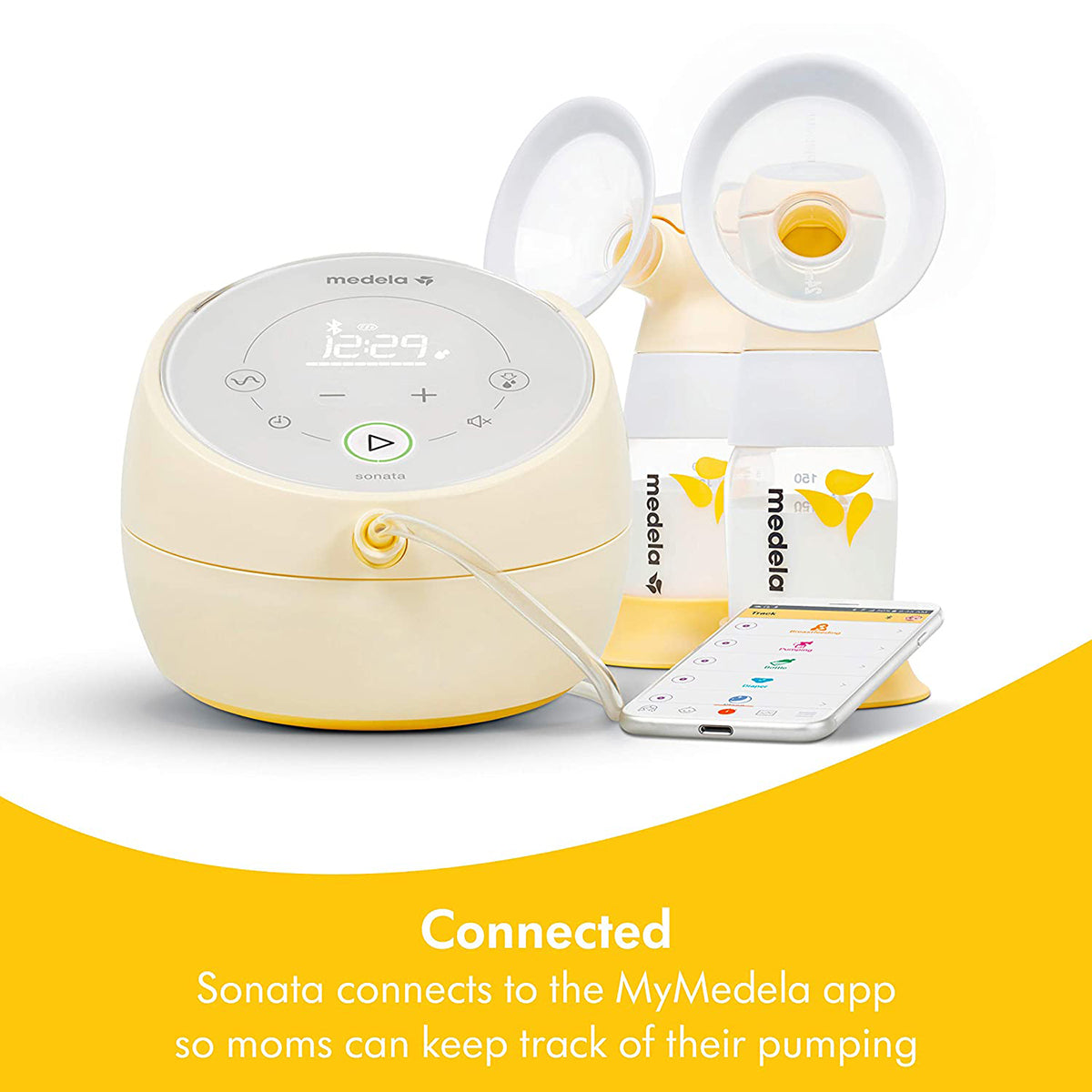 Medela Sonata Smart Breast Pump with PersonalFit Flex Breast Shields