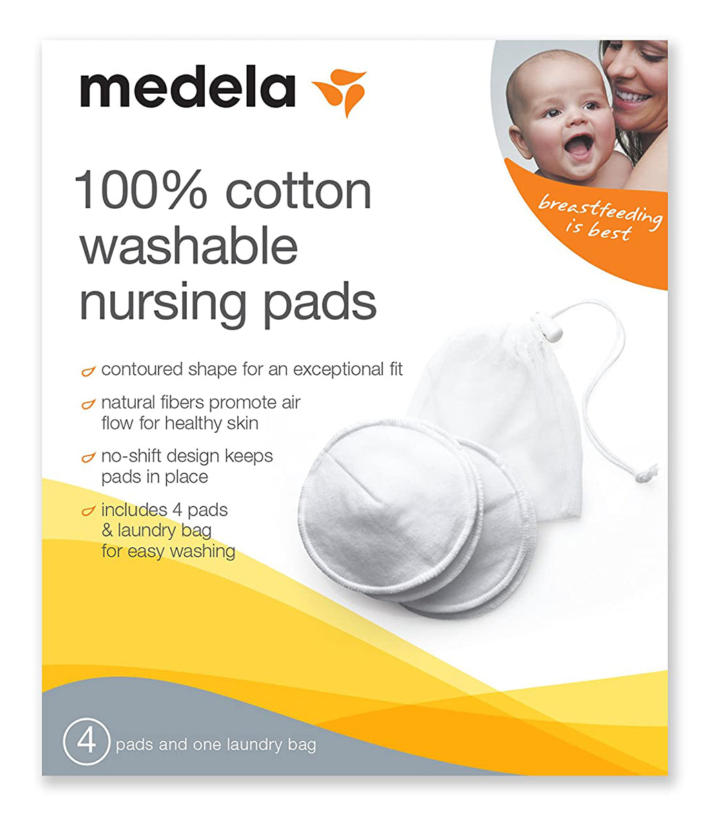 Medela Washable Nursing Pads - 4pk