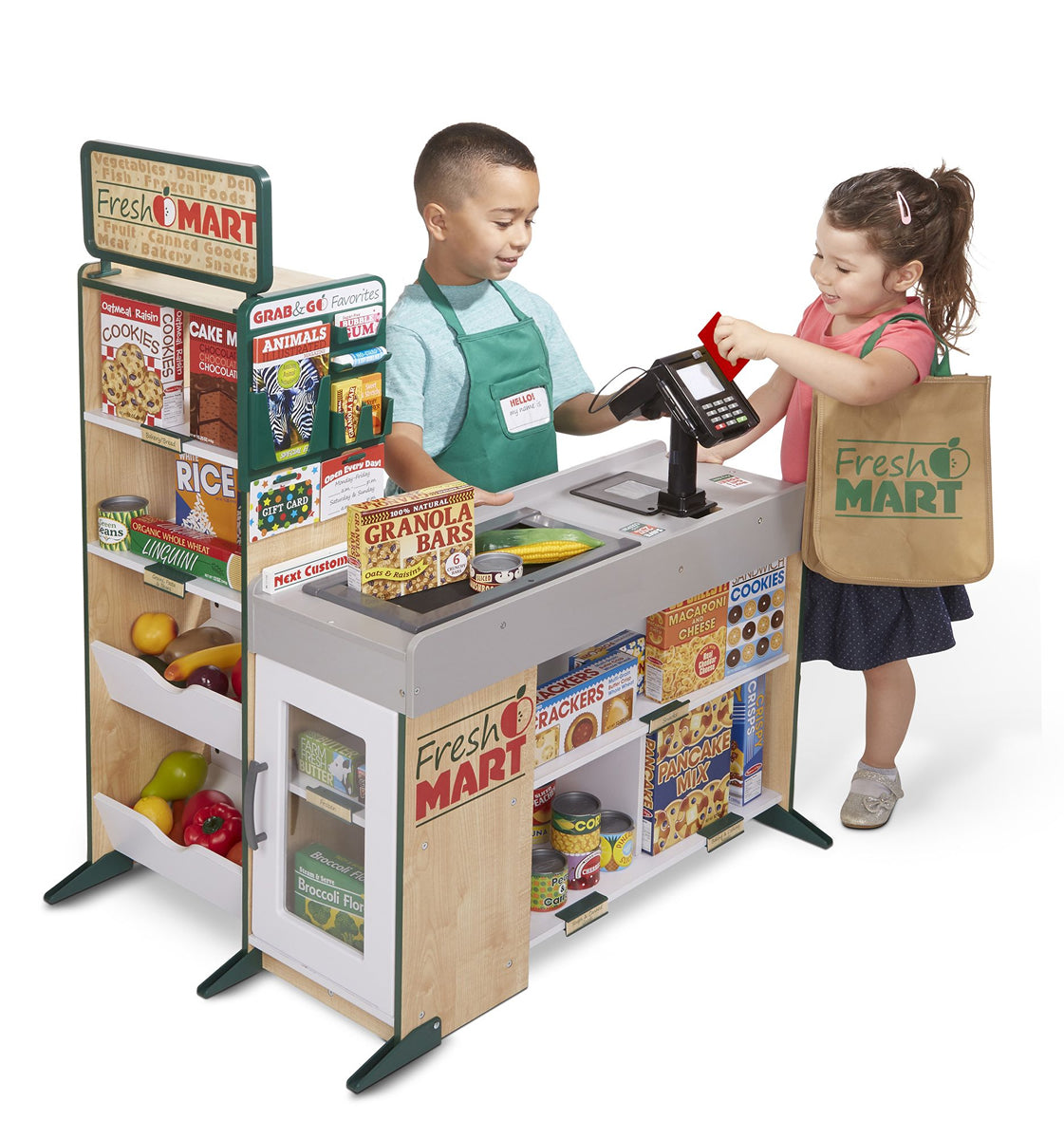 Melissa & Doug Fresh Mart Grocery Store Companion Collection