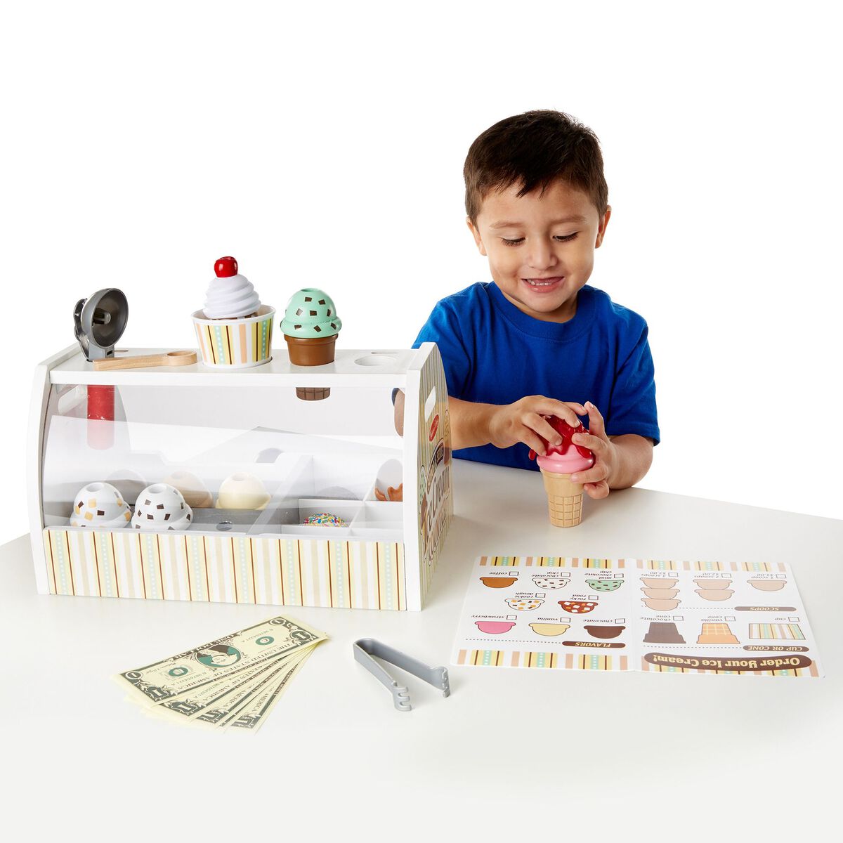 Melissa & Doug Scoop & Serve Ice Cream Counter