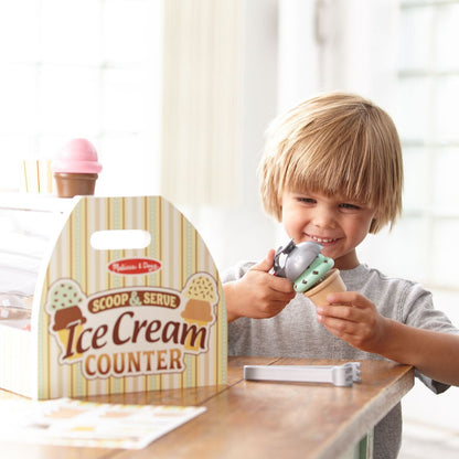 Melissa & Doug Scoop & Serve Ice Cream Counter