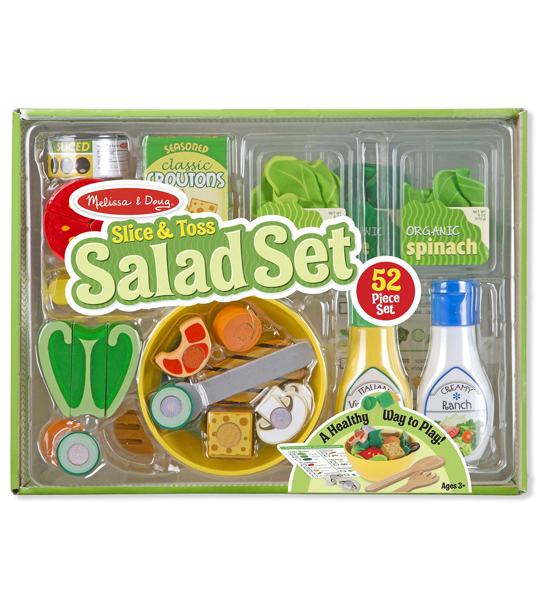 Melissa & Doug Slice & Toss Salad Set